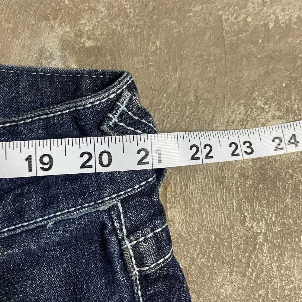 Vintage Y2K True Religion Limited Edition Jeans Size 40 Blue Denim Dark Wash